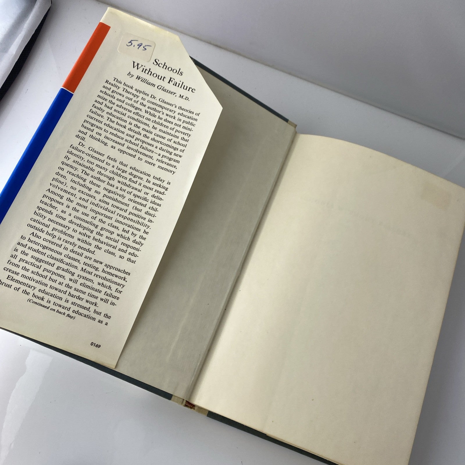 Schools Without Failure by William Glasser MD 1969 Psychology Sociology