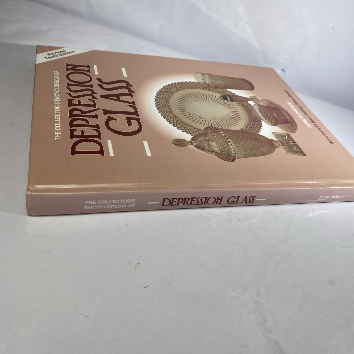 The Collectors Encyclopedia Of Depression Glass 10th Edition Revised 1992 Hardc