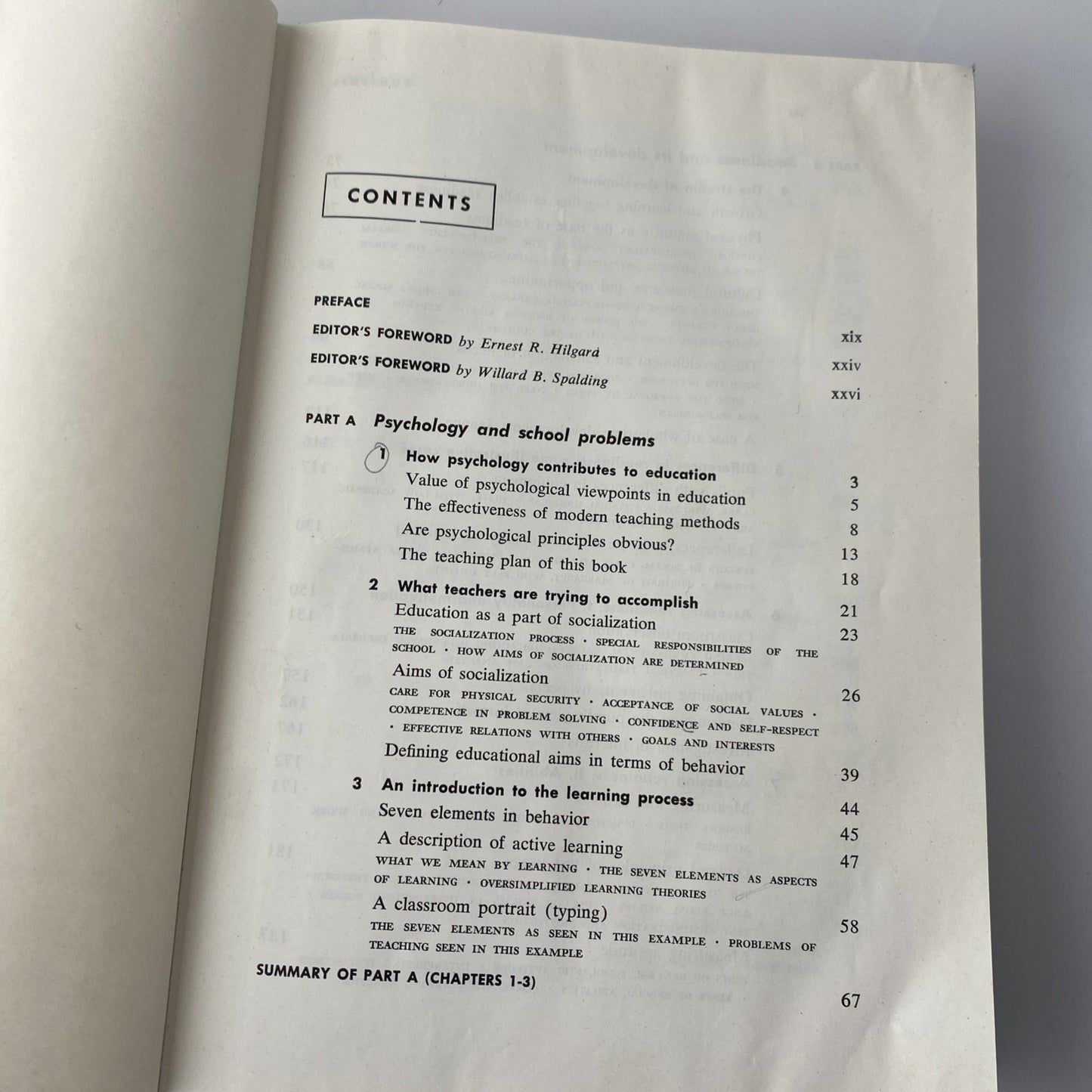 Educational Psychology- Lee J. Cronbach- 1954- Hardcover- Canvas Dec. Cover