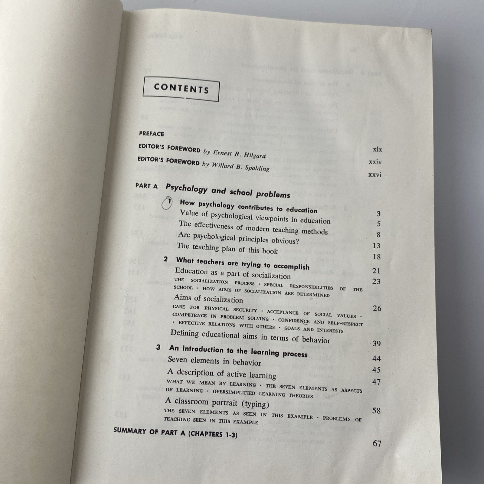 Educational Psychology- Lee J. Cronbach- 1954- Hardcover- Canvas Dec. Cover
