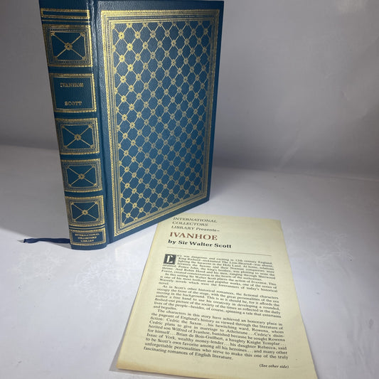 International Collectors Library - Ivanhoe, Walter Scott WAVERLY NOVEL VERY GOOD