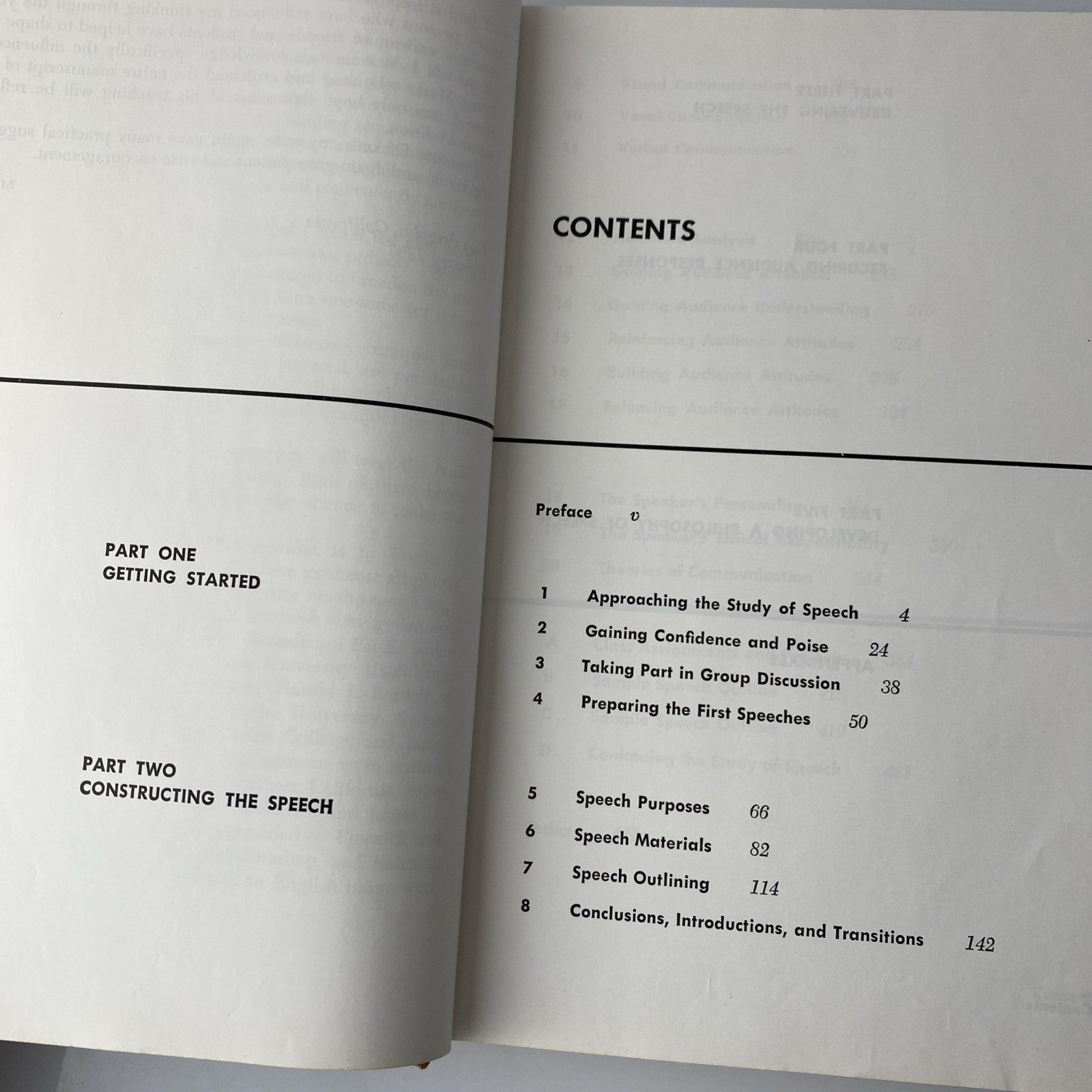 Speech:Dynamic Communication (1954, Hardback) Vintage 50s 60s College Textbook