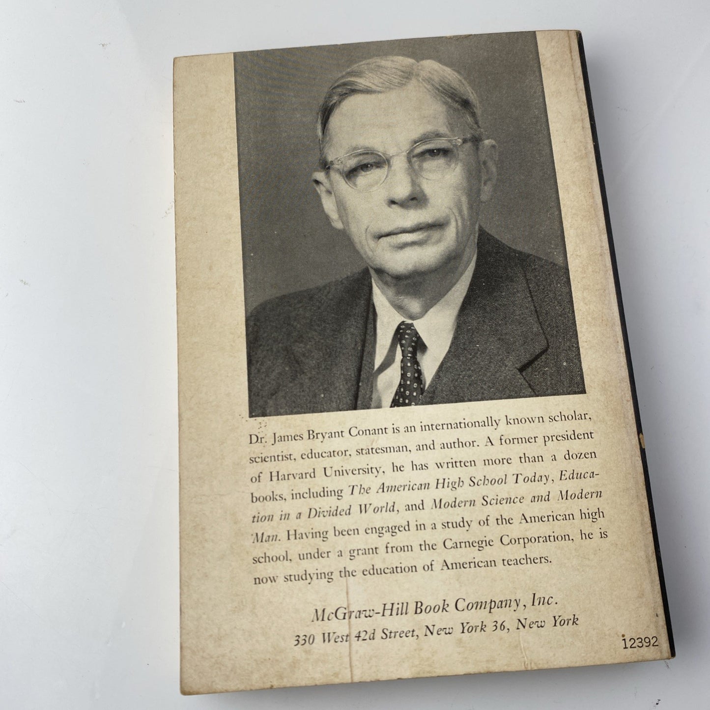 Slums & Suburbs, James B Conant 1961 McGraw Hill Rare Sociology Vintage Paperbac