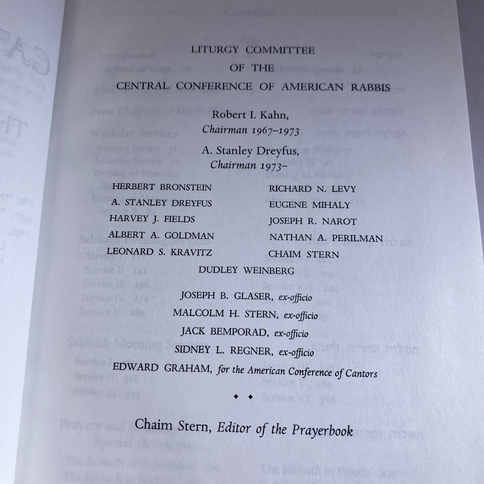 Gates of Prayer The New Union Prayerbook - Weekdays Sabbaths 1994 Jewish Hebrew