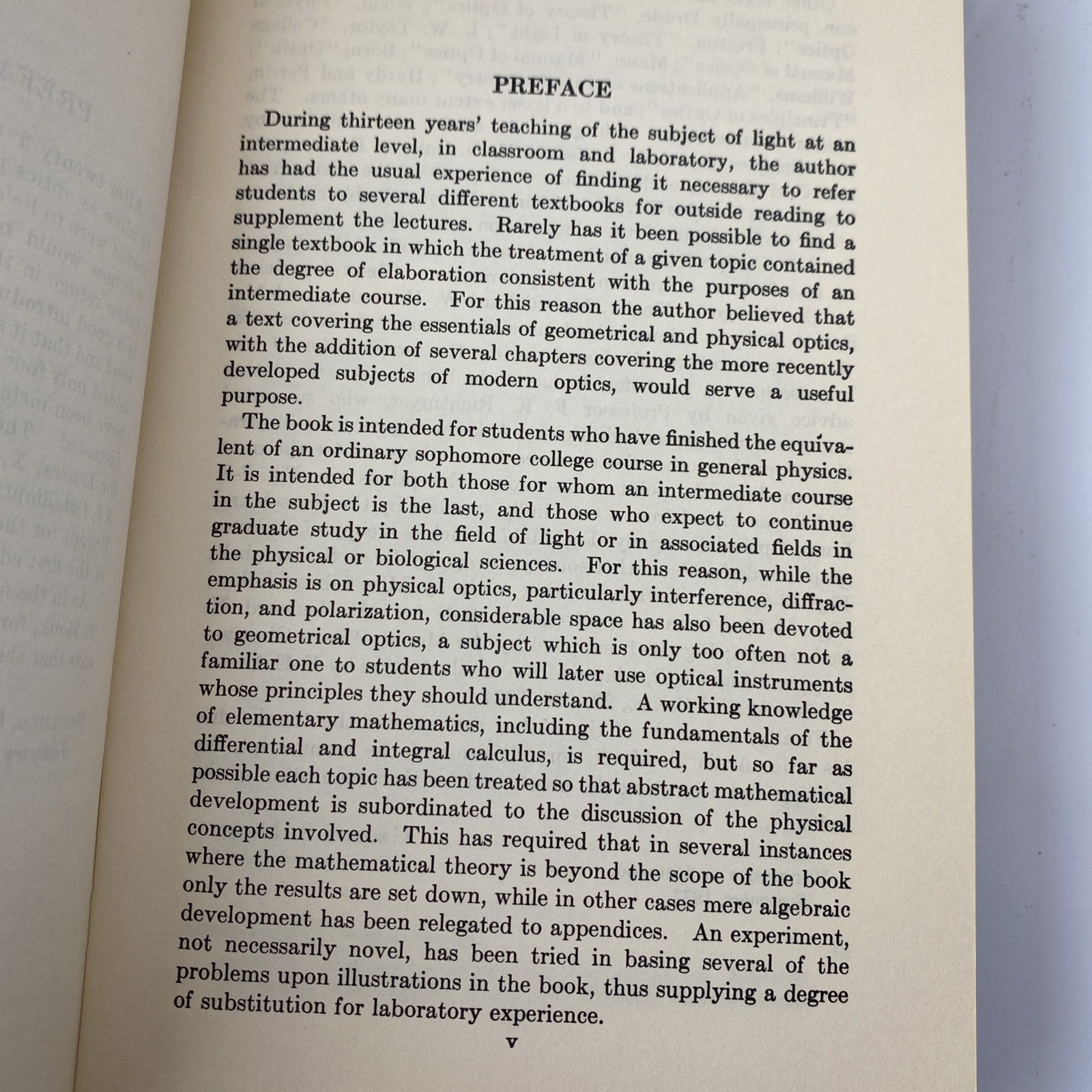 Light Principles and Experiments by George S. Monk 1963 Dover PB