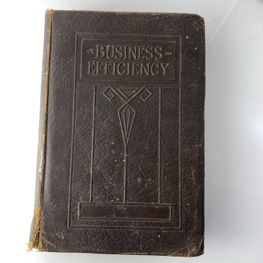 Business Efficiency, Columbia Institute 1921: Sales, Advertising, Real Estate