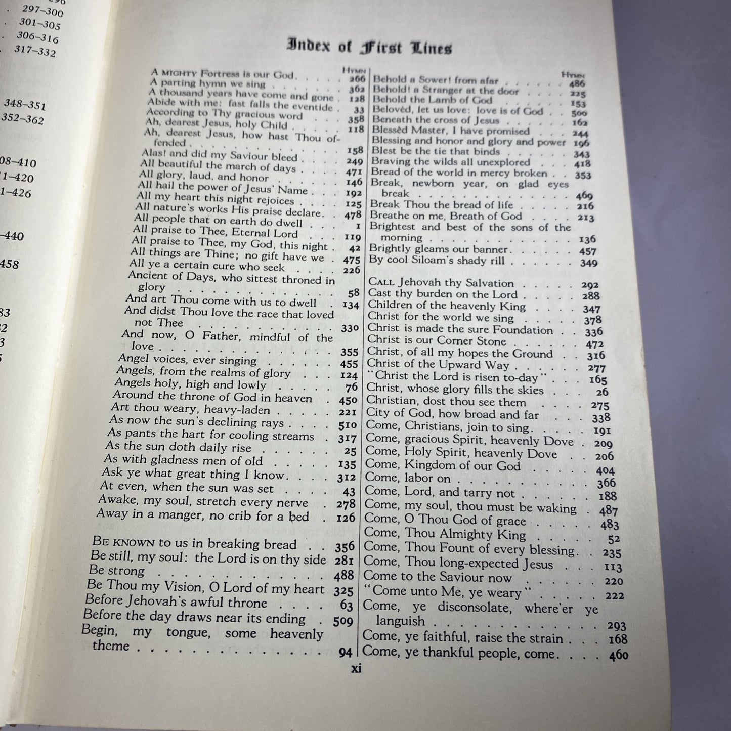 The Hymnal 1958 General Assembly of the Presbyterian Church in the United States