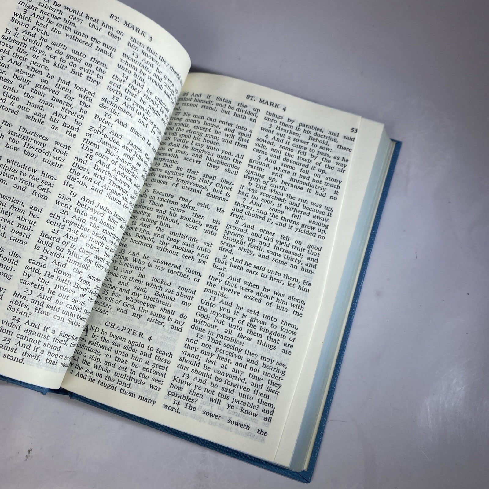 The New Testament & Psalms 1973 Hardcover VTG  Gideons