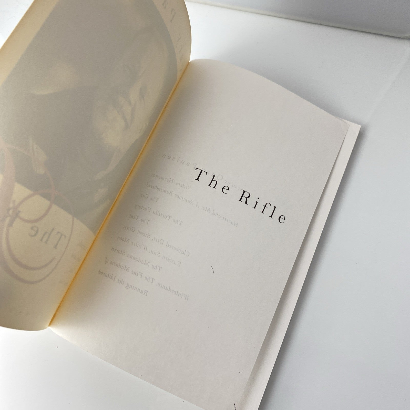 Advanced Reading Copy The Rifle - Paperback By Paulsen, Gary - GOOD