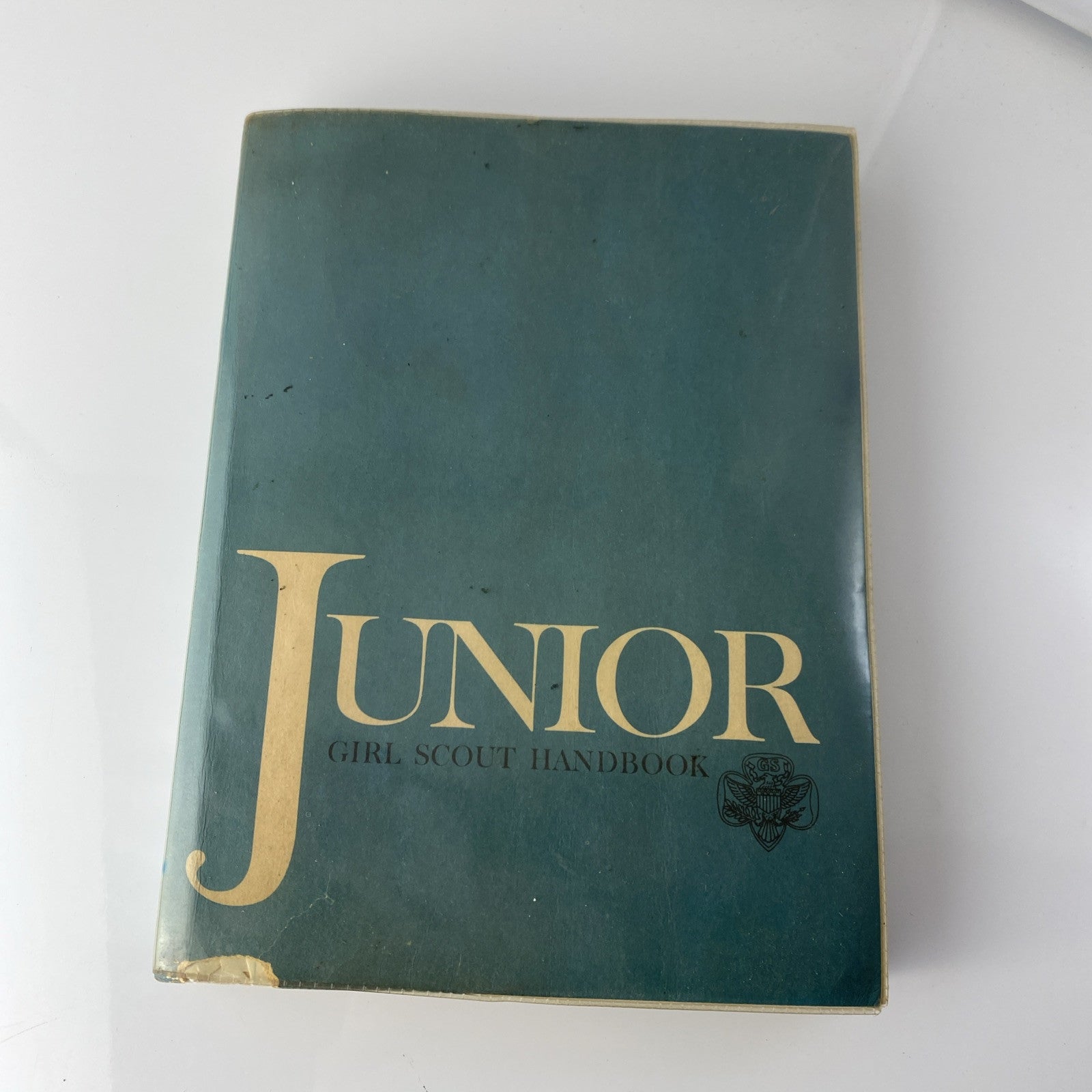 Junior Girl Scout Handbook, FIRST EDITION, 1963 Softcover Vintage 60s Guidebook