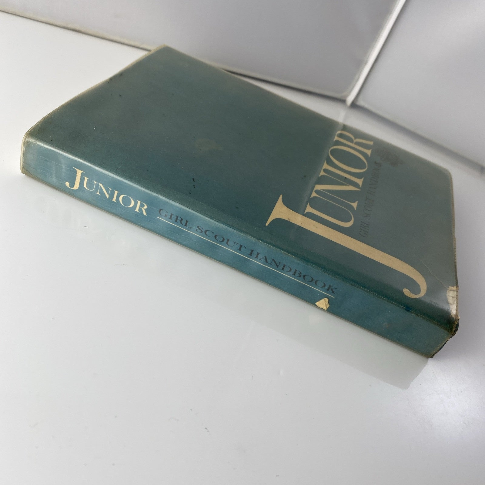 Junior Girl Scout Handbook, FIRST EDITION, 1963 Softcover Vintage 60s Guidebook