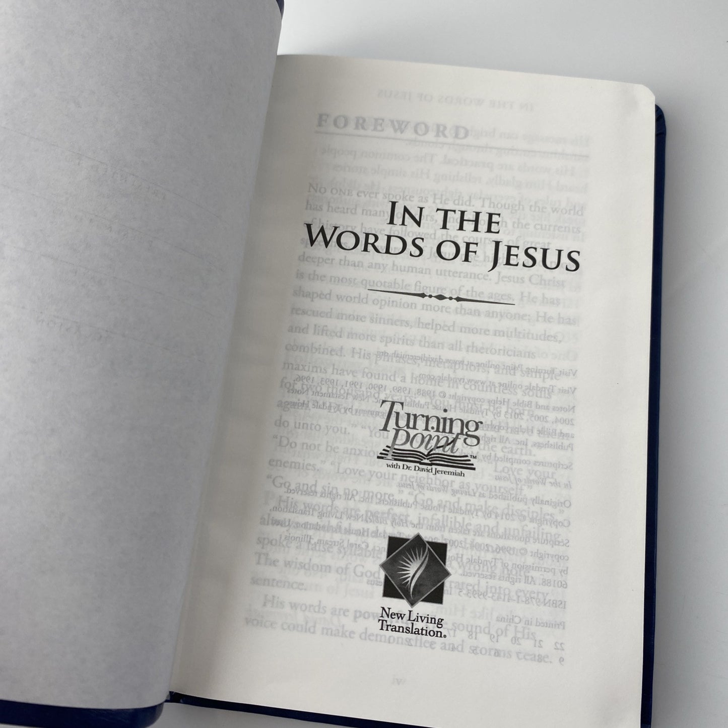 In the Words of Jesus: Tyndale House, 2014