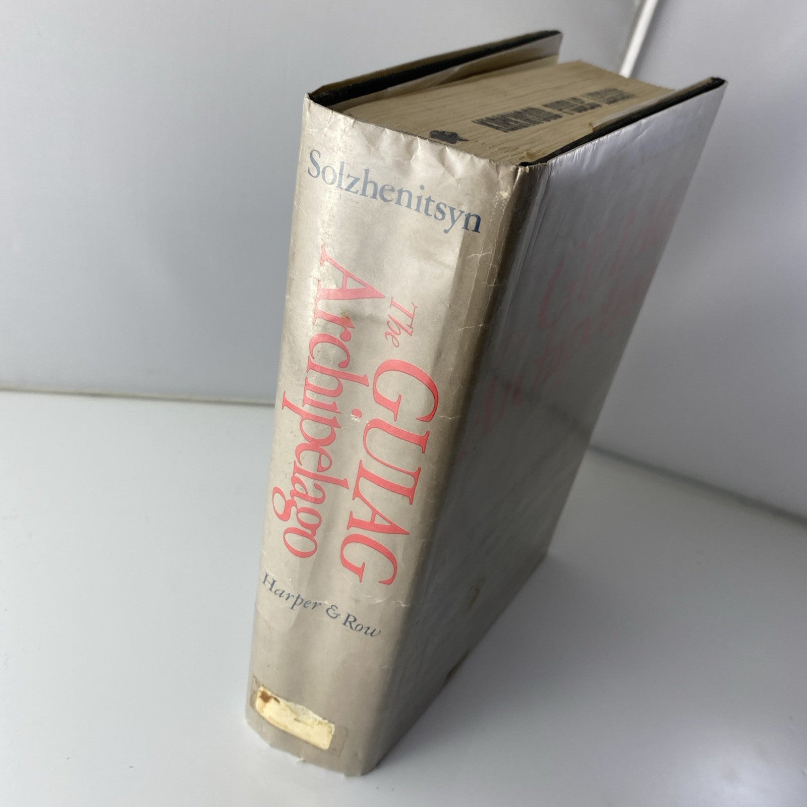 The Gulag Archipelago 1918-1956 Solzhenitsyn 1973 HCDJ Vintage Kirkwood Ex Libra