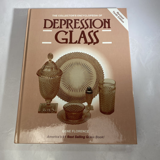 The Collectors Encyclopedia Of Depression Glass 10th Edition Revised 1992 Hardc