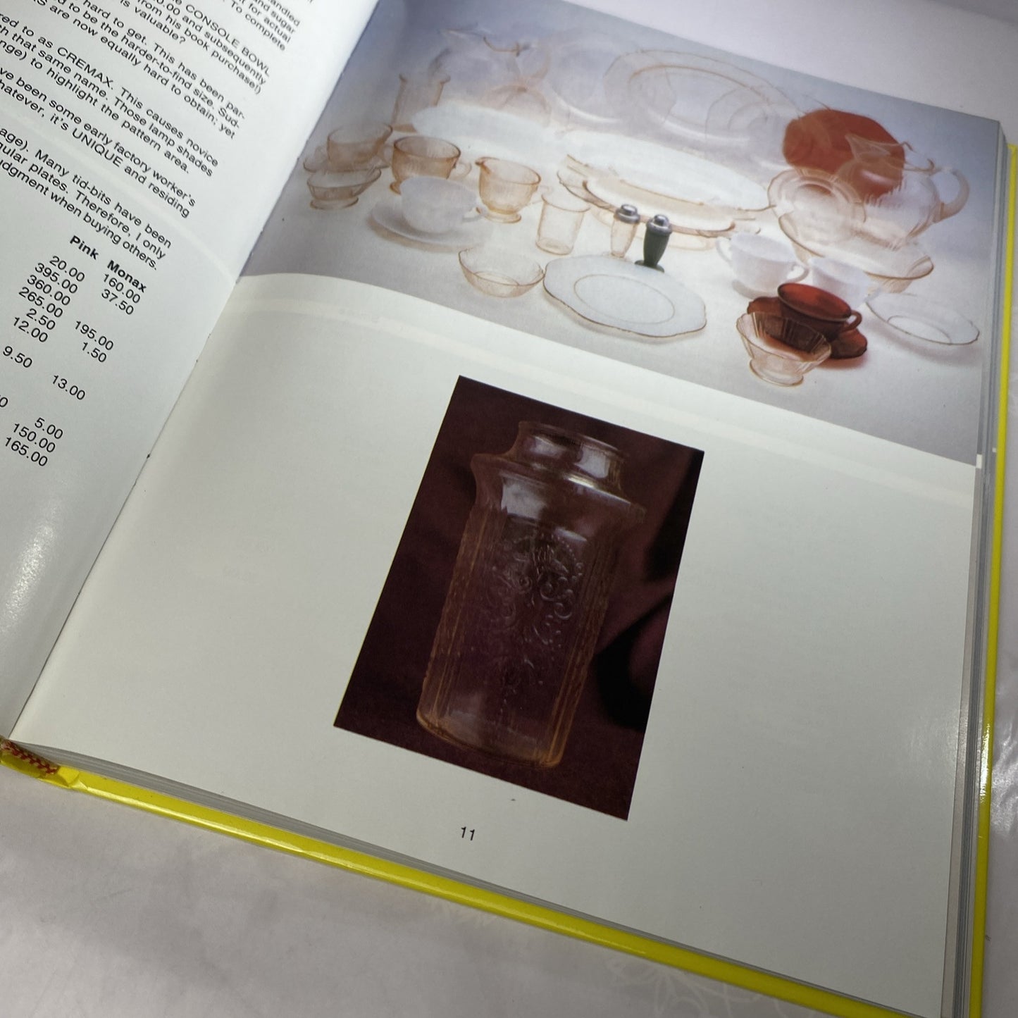 Collector's Encyclopedia of Depression Glass HC 1988 Full Color Photos Victorian