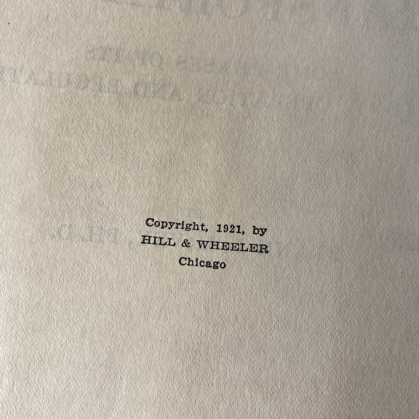 Business Efficiency, Columbia Institute 1921: Sales, Advertising, Real Estate