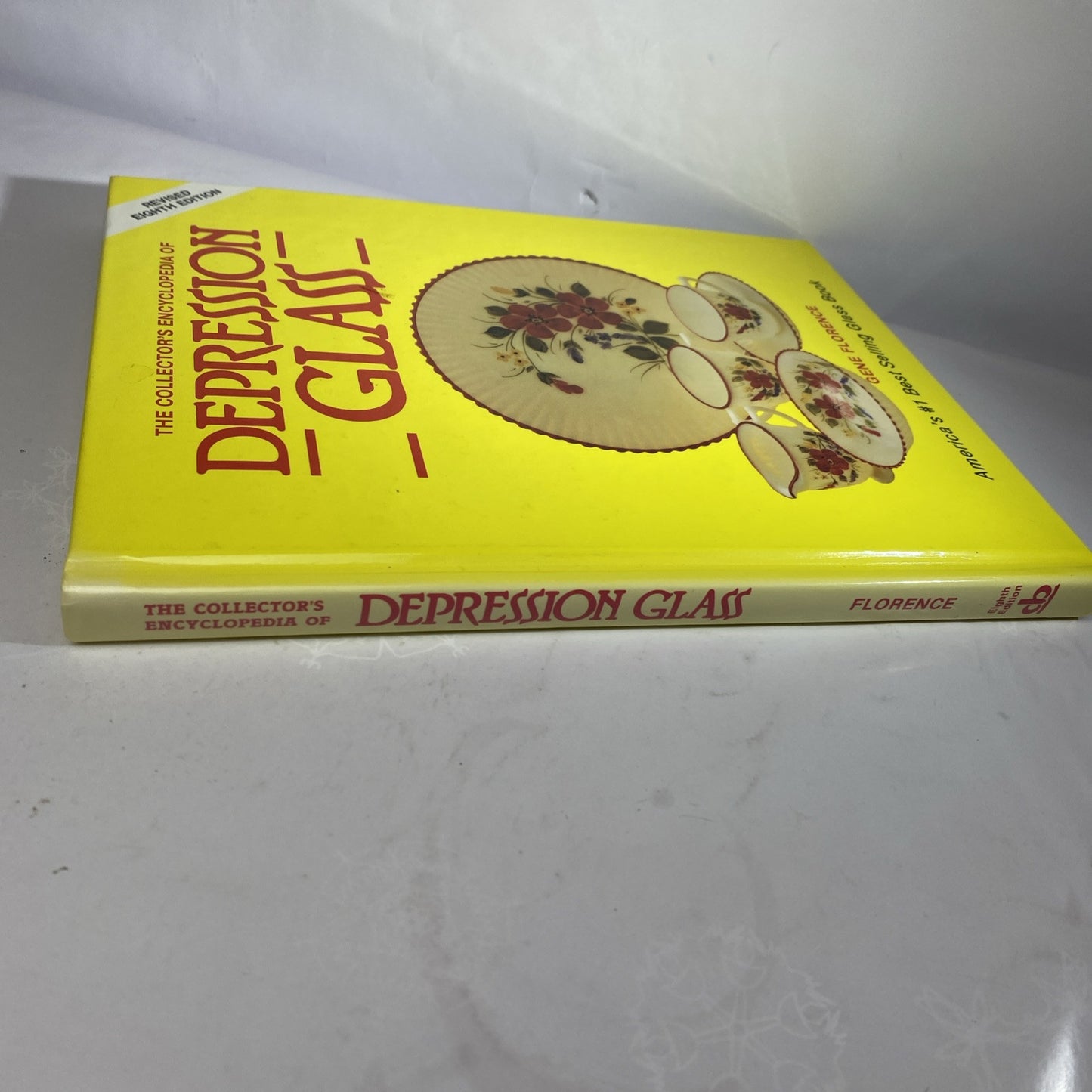 Collector's Encyclopedia of Depression Glass HC 1988 Full Color Photos Victorian