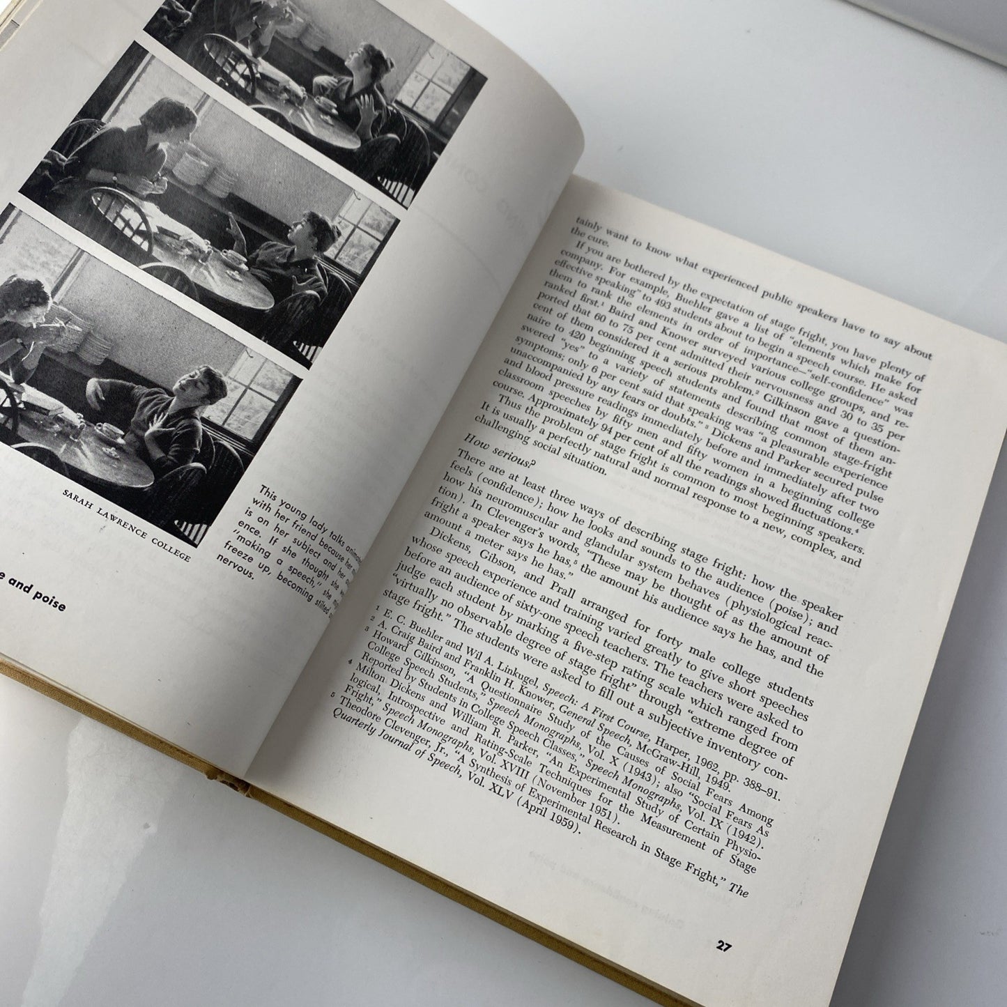 Speech:Dynamic Communication (1954, Hardback) Vintage 50s 60s College Textbook