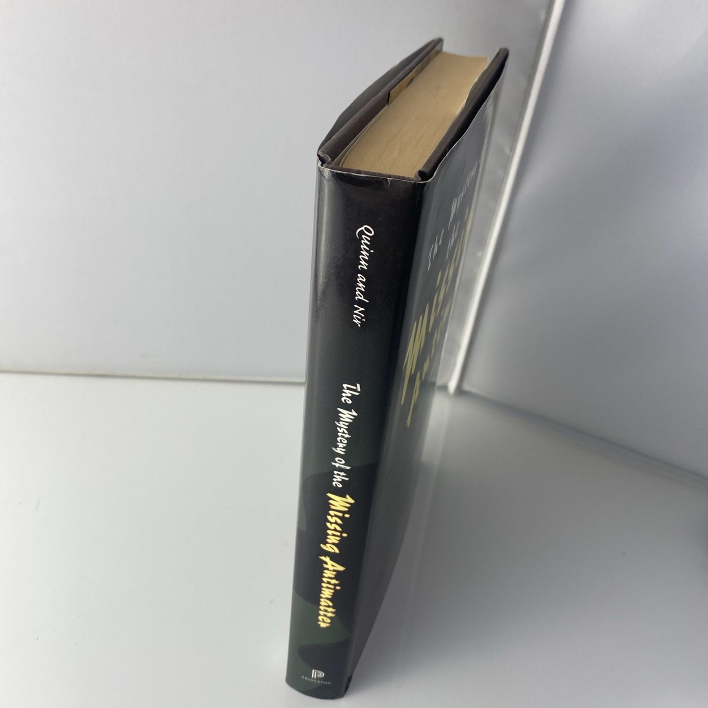 The Mystery of the Missing Antimatter Hardcover Fiction Novel Quinn